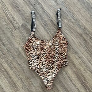 Victoria's Secret Leopard Print Bodysuit